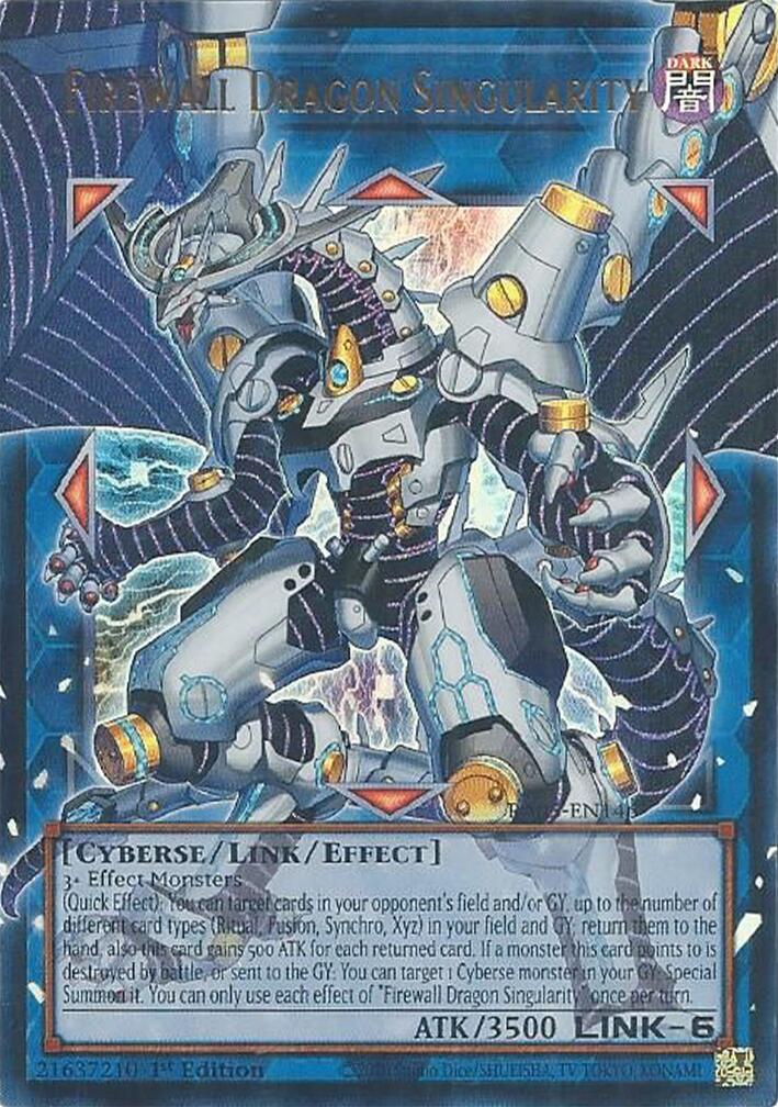 Firewall Dragon Singularity [RA05-EN146] Ultra Rare | Exor Games Truro