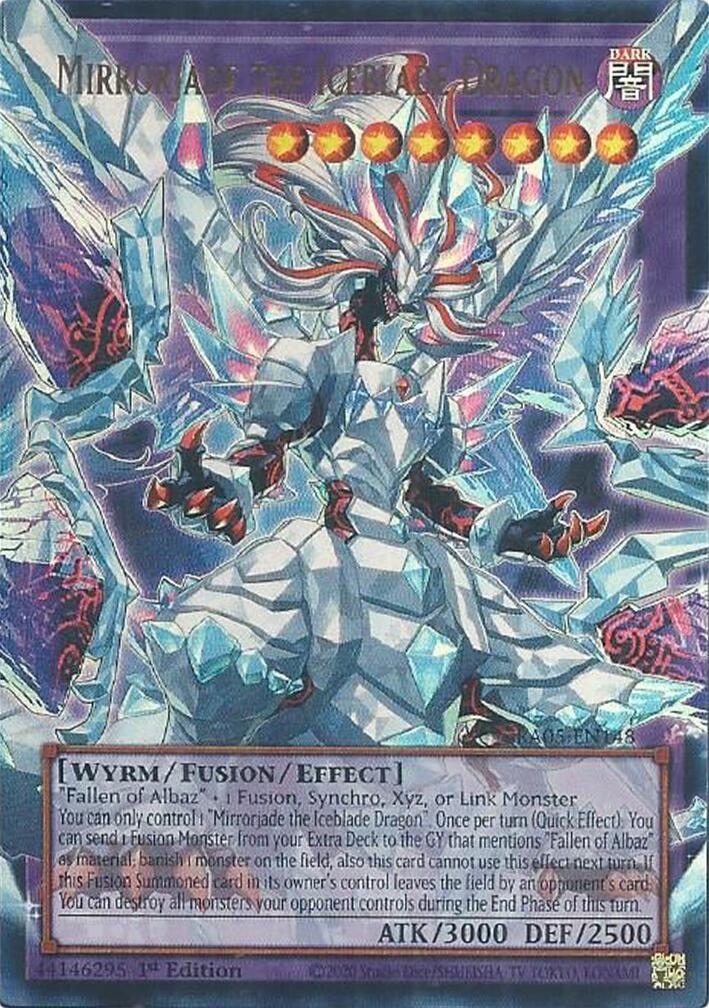Mirrorjade the Iceblade Dragon [RA05-EN148] Ultra Rare | Exor Games Truro