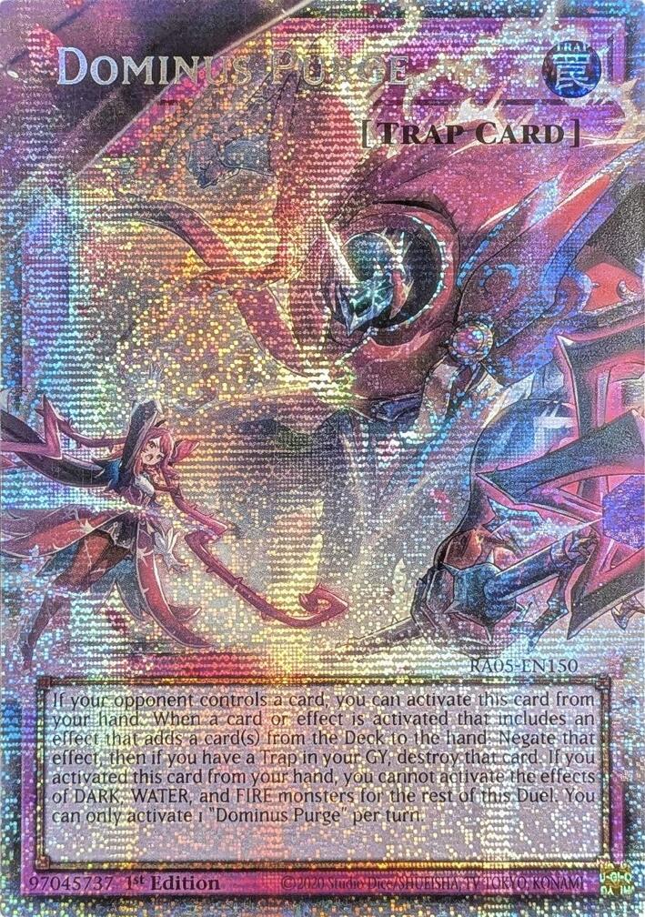 Dominus Purge (Starlight Rare) [RA05-EN150] Starlight Rare | Exor Games Truro