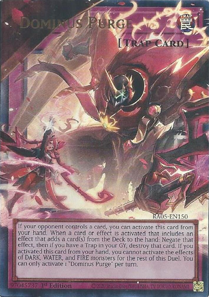 Dominus Purge [RA05-EN150] Ultra Rare | Exor Games Truro