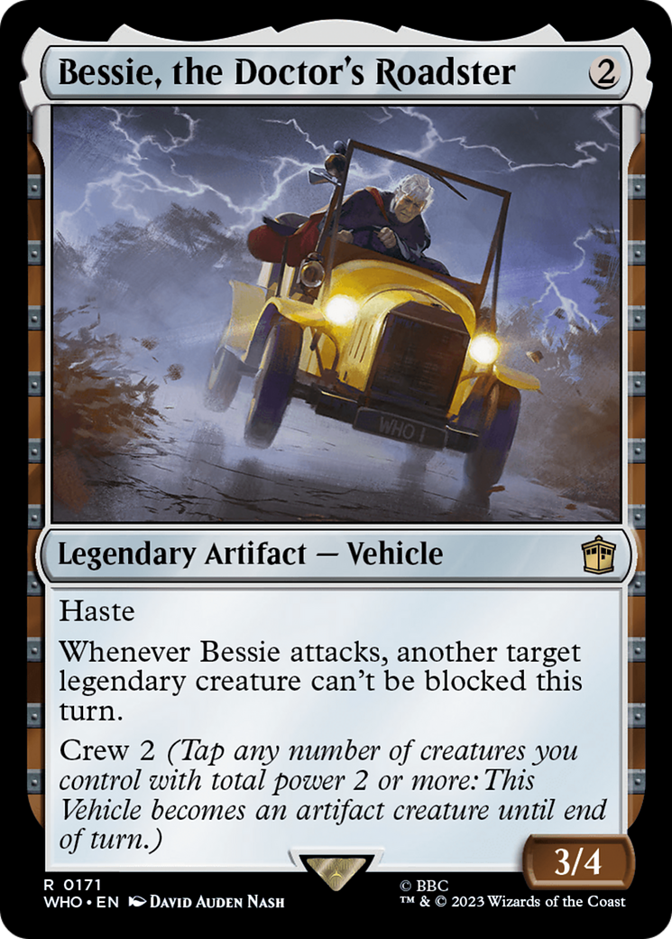 Bessie, the Doctor's Roadster [Doctor Who] | Exor Games Truro