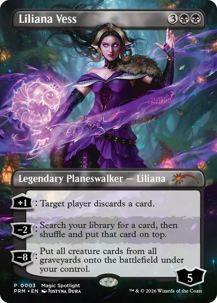 Liliana Vess (Borderless) [Spotlight Series] | Exor Games Truro