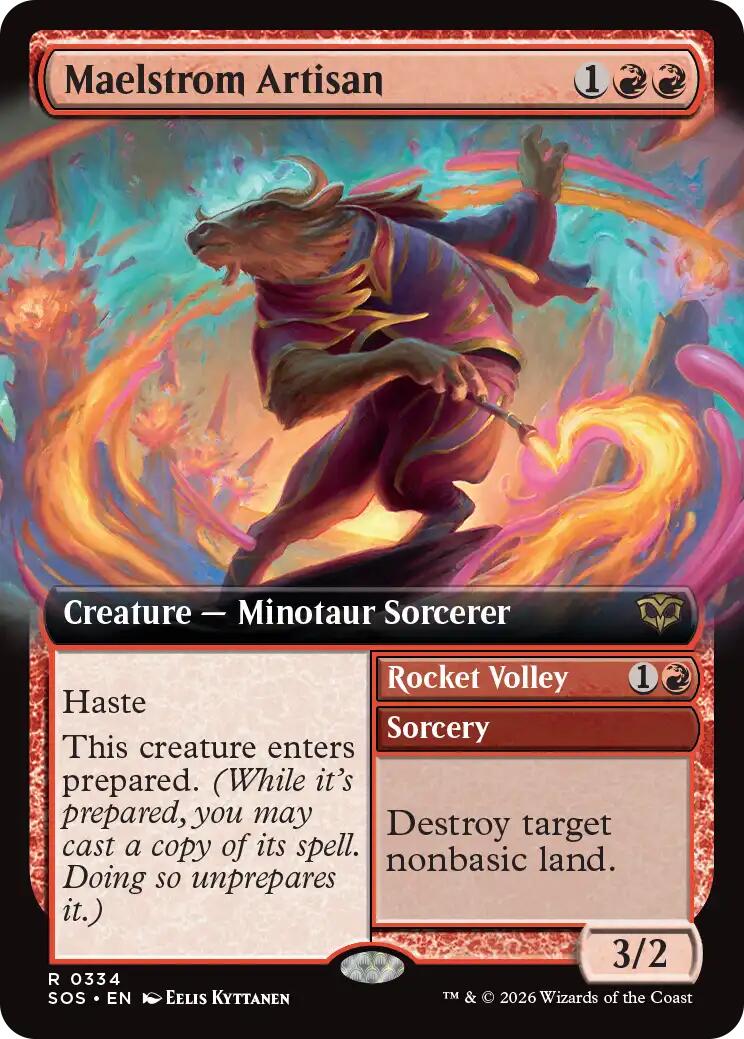 Maelstrom Artisan (Extended Art) [Secrets of Strixhaven] | Exor Games Truro