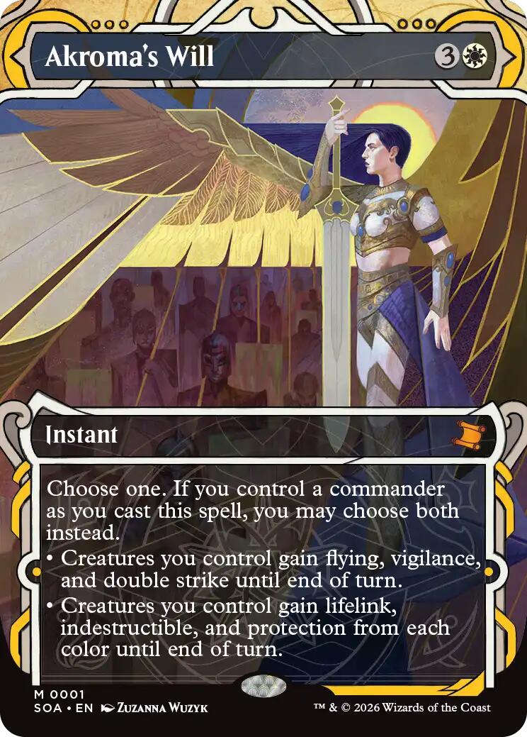 Akroma's Will [Secrets of Strixhaven: Mystical Archive] | Exor Games Truro