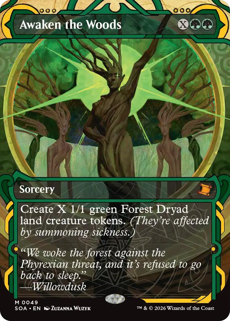 Awaken the Woods [Secrets of Strixhaven: Mystical Archive] | Exor Games Truro