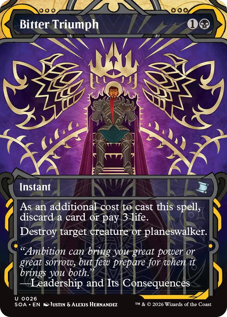 Bitter Triumph [Secrets of Strixhaven: Mystical Archive] | Exor Games Truro