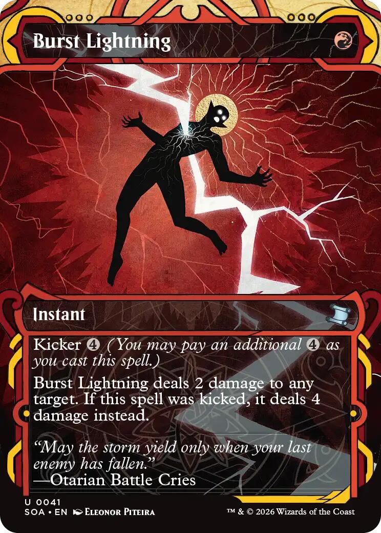 Burst Lightning [Secrets of Strixhaven: Mystical Archive] | Exor Games Truro