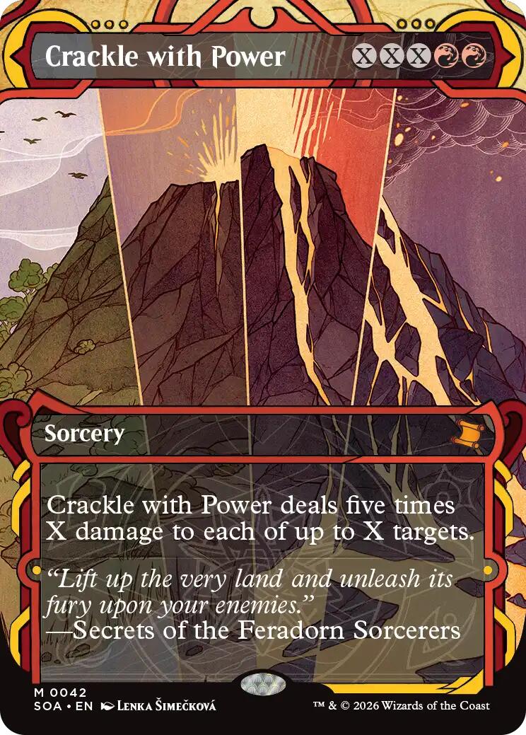 Crackle with Power [Secrets of Strixhaven: Mystical Archive] | Exor Games Truro