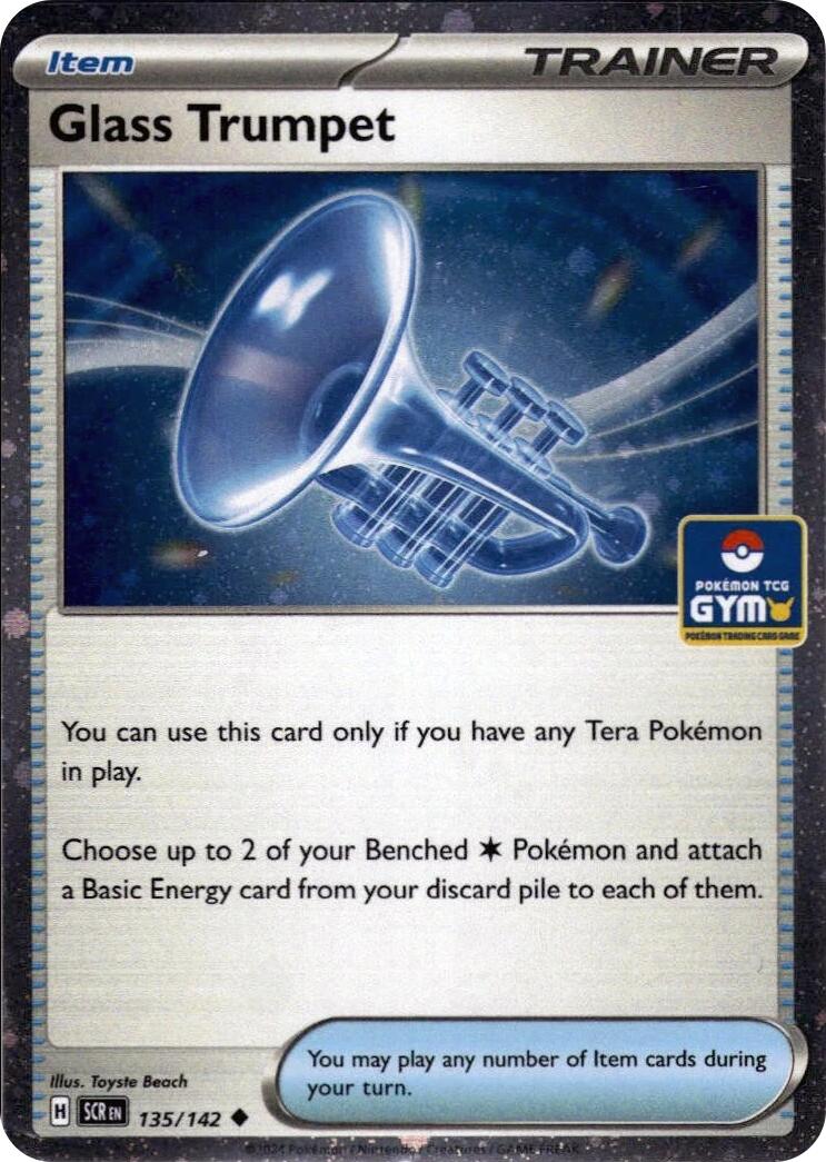 Glass Trumpet (135/142) (Gym Stamp Asia Exclusive) [Miscellaneous Cards] | Exor Games Truro