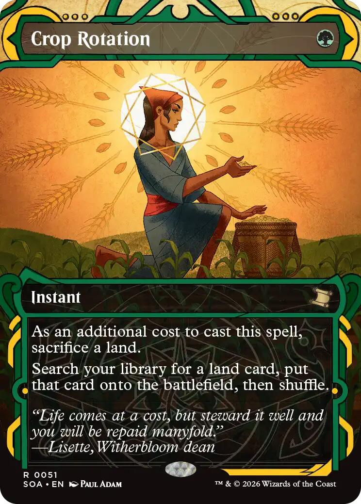 Crop Rotation [Secrets of Strixhaven: Mystical Archive] | Exor Games Truro