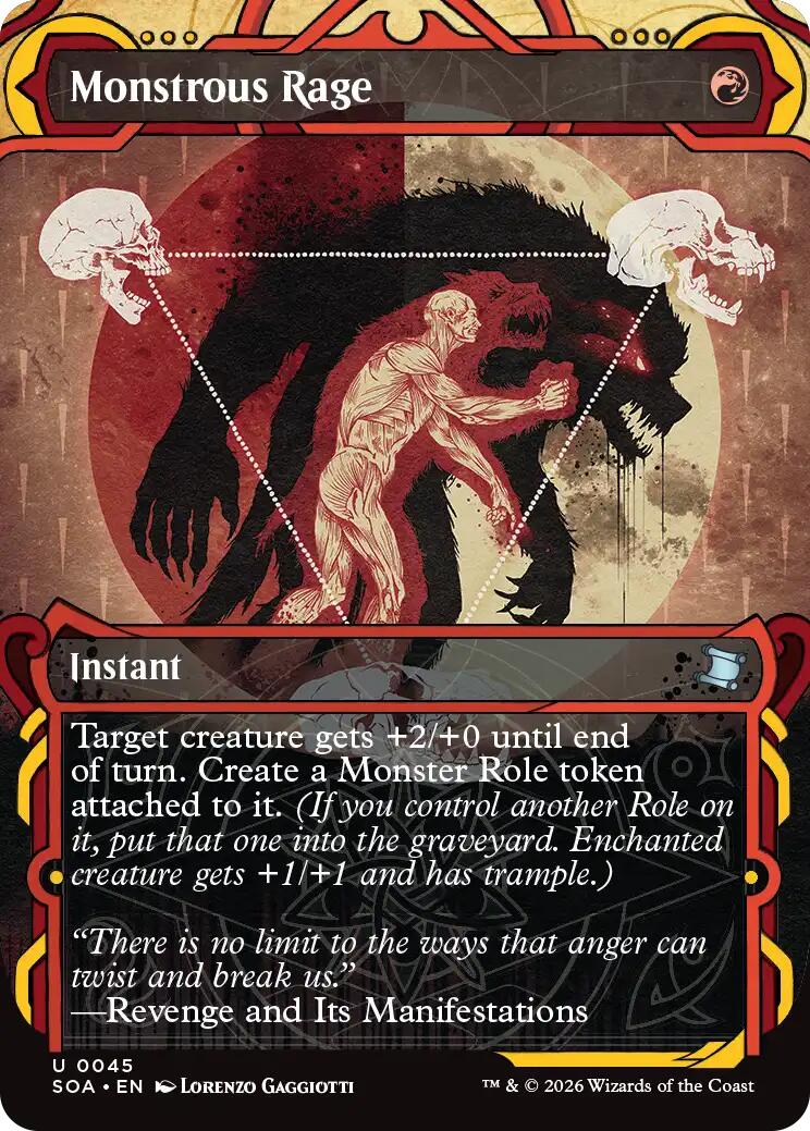 Monstrous Rage [Secrets of Strixhaven: Mystical Archive] | Exor Games Truro