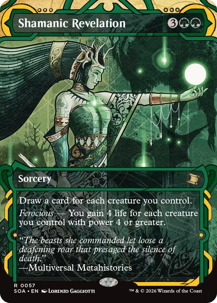 Shamanic Revelation [Secrets of Strixhaven: Mystical Archive] | Exor Games Truro