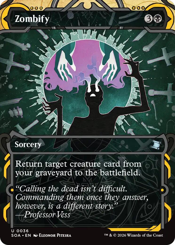 Zombify [Secrets of Strixhaven: Mystical Archive] | Exor Games Truro