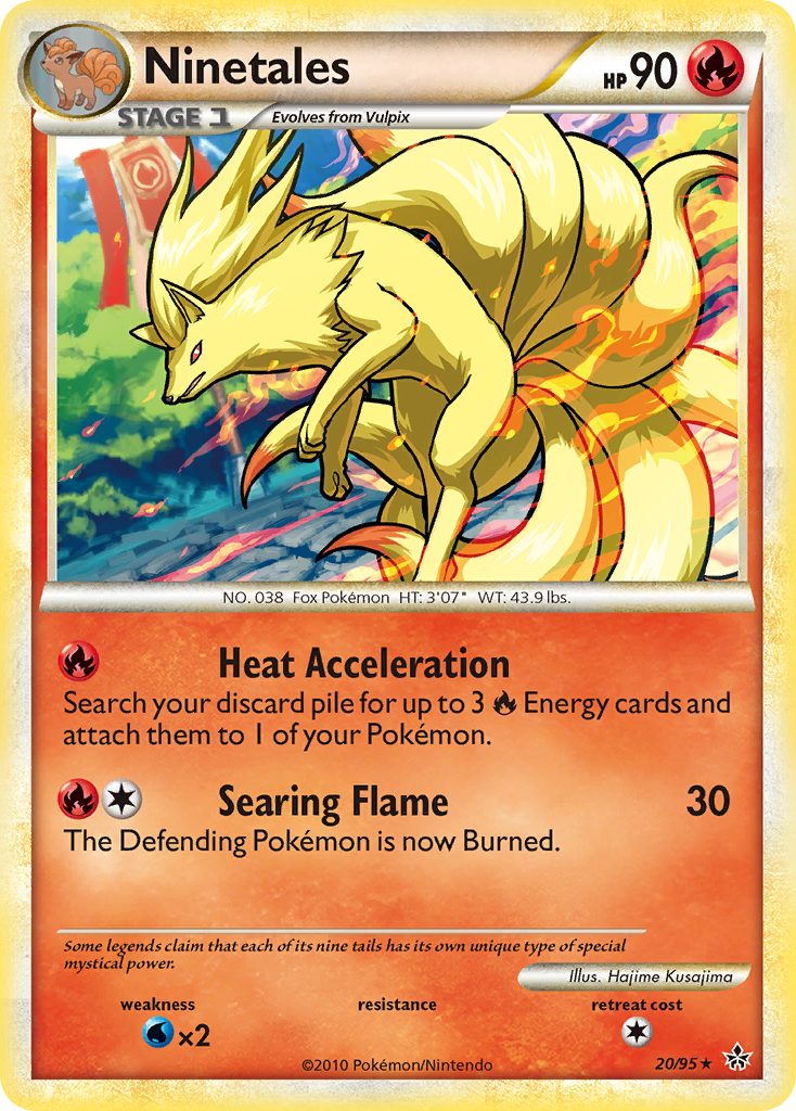 Ninetales (20/95) [HeartGold & SoulSilver: Unleashed] | Exor Games Truro