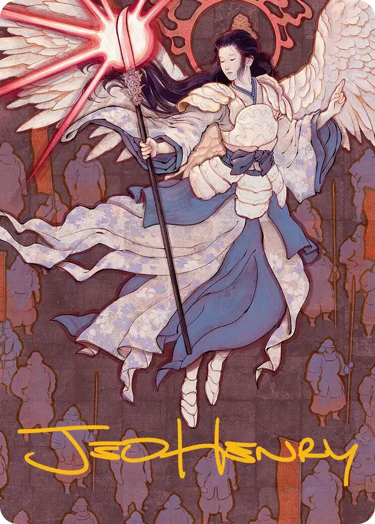Akroma's Will Art Card (Gold-Stamped Signature) [Secrets of Strixhaven Art Series] | Exor Games Truro