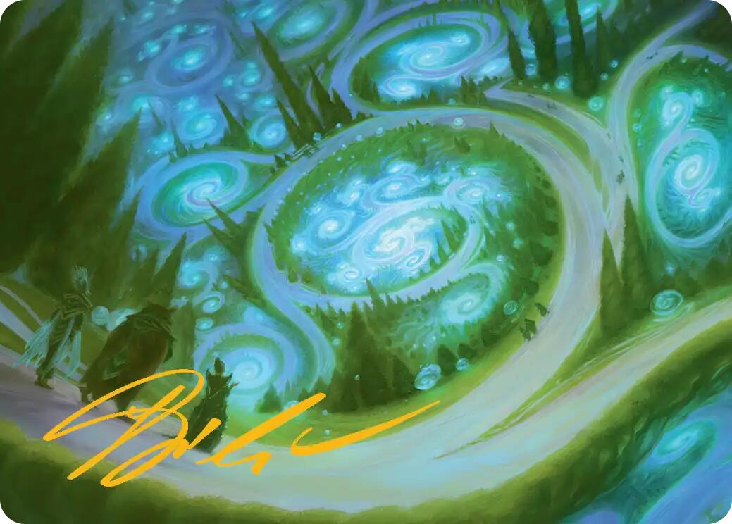 Mathemagics Art Card (Gold-Stamped Signature) [Secrets of Strixhaven Art Series] | Exor Games Truro