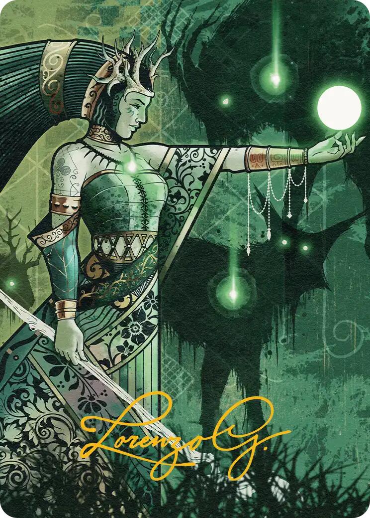 Shamanic Revelation Art Card (Gold-Stamped Signature) [Secrets of Strixhaven Art Series] | Exor Games Truro