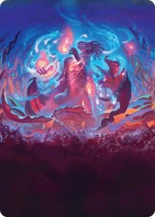 Prismari, the Inspiration Art Card [Secrets of Strixhaven Art Series] | Exor Games Truro