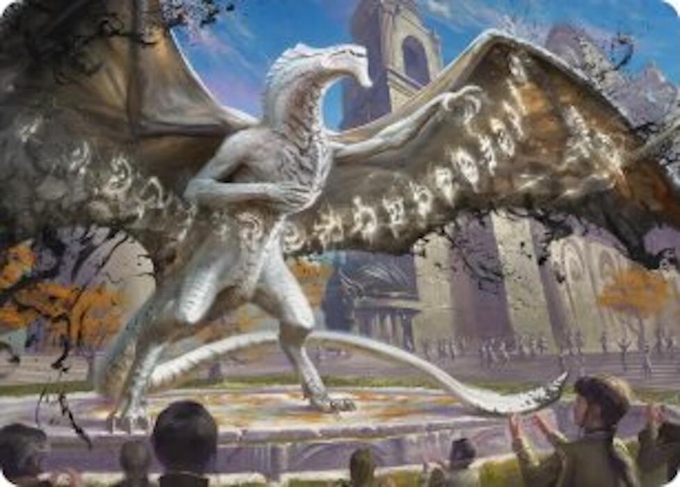 Silverquill, the Disputant Art Card [Secrets of Strixhaven Art Series] | Exor Games Truro