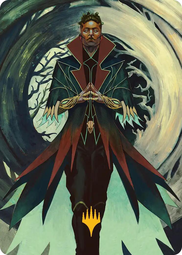 Professor Dellian Fel Art Card (Gold-Stamped Planeswalker Symbol) [Secrets of Strixhaven Art Series] | Exor Games Truro