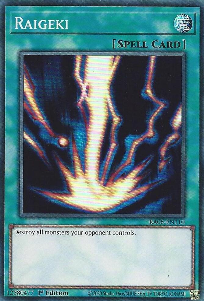 Raigeki [RA05-EN110] Super Rare | Exor Games Truro