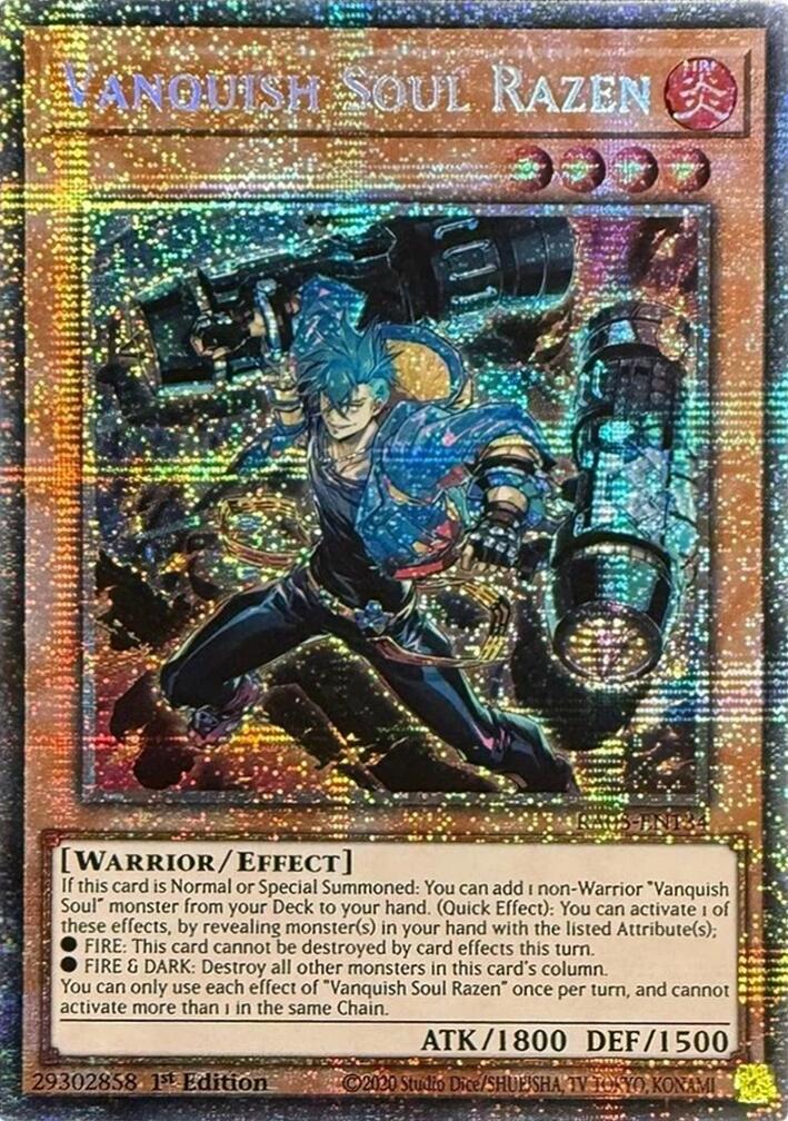Vanquish Soul Razen (Starlight Rare) [RA05-EN134] Starlight Rare | Exor Games Truro
