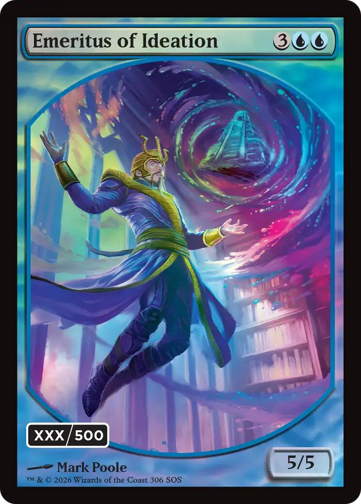 Emeritus of Ideation (Serial Numbered) [Secrets of Strixhaven] | Exor Games Truro