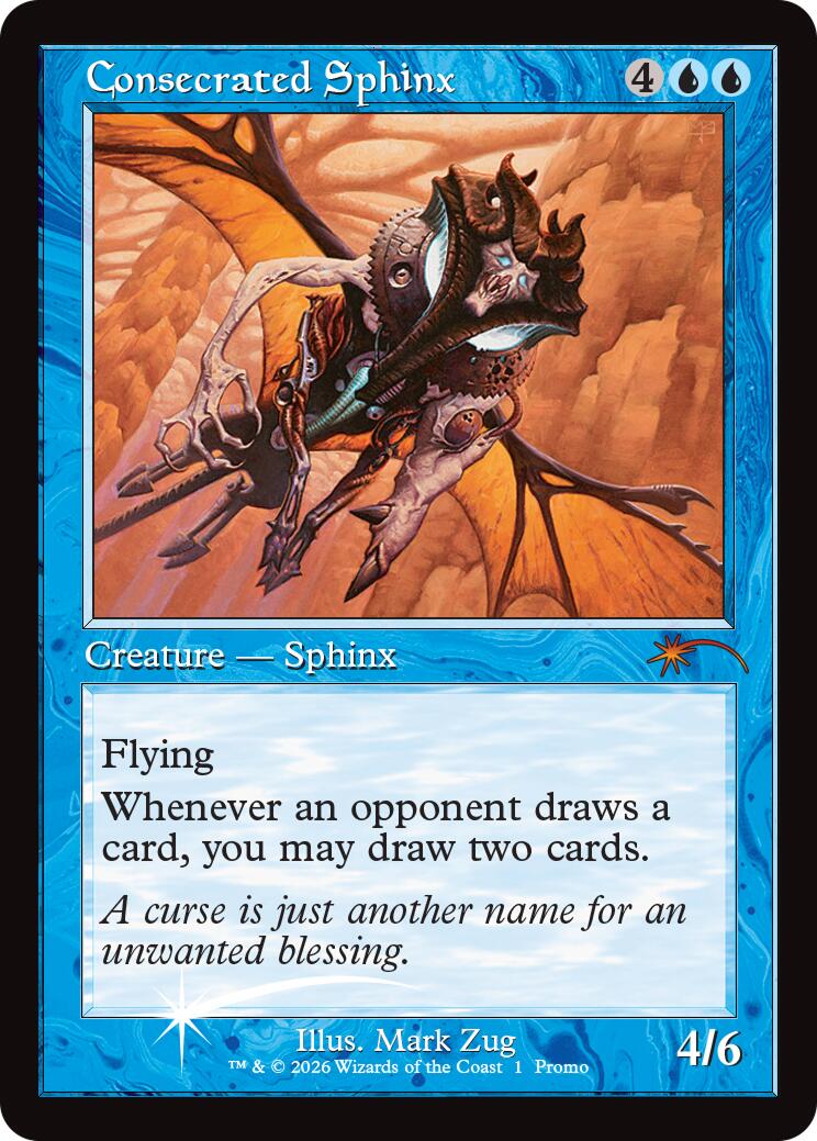 Consecrated Sphinx (Retro Frame) [MagicFest 2025] | Exor Games Truro