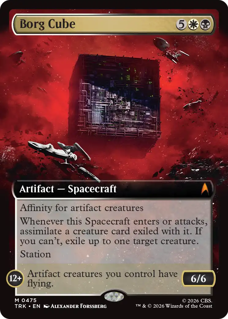 Borg Cube (Extended Art) [Star Trek] | Exor Games Truro