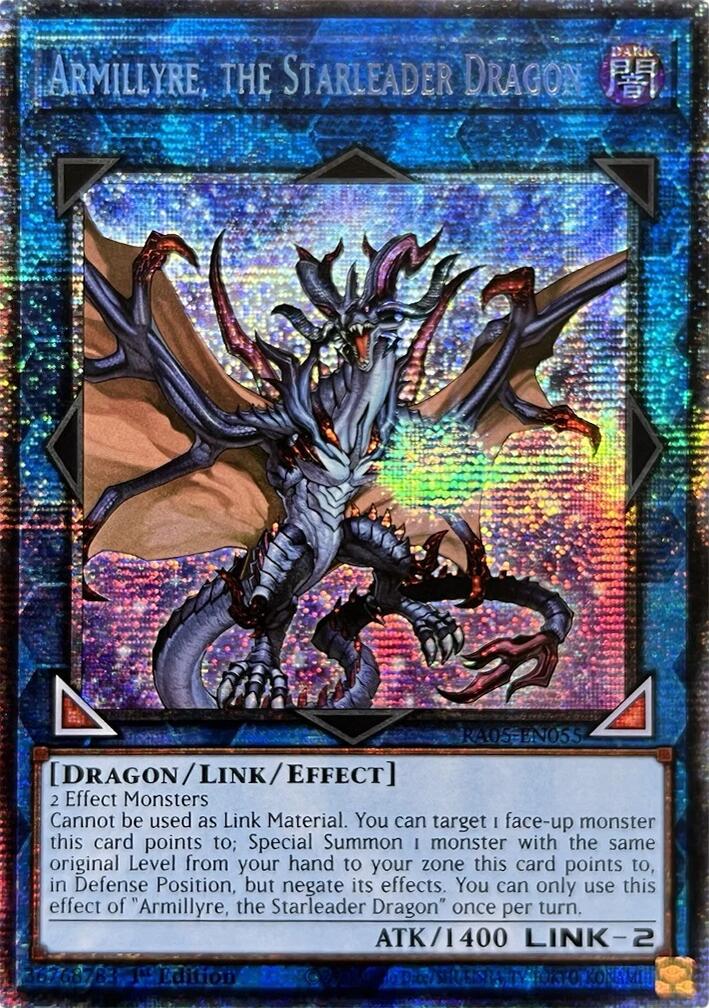 Armillyre, the Starleader Dragon (Starlight Rare) [RA05-EN055] Starlight Rare | Exor Games Truro