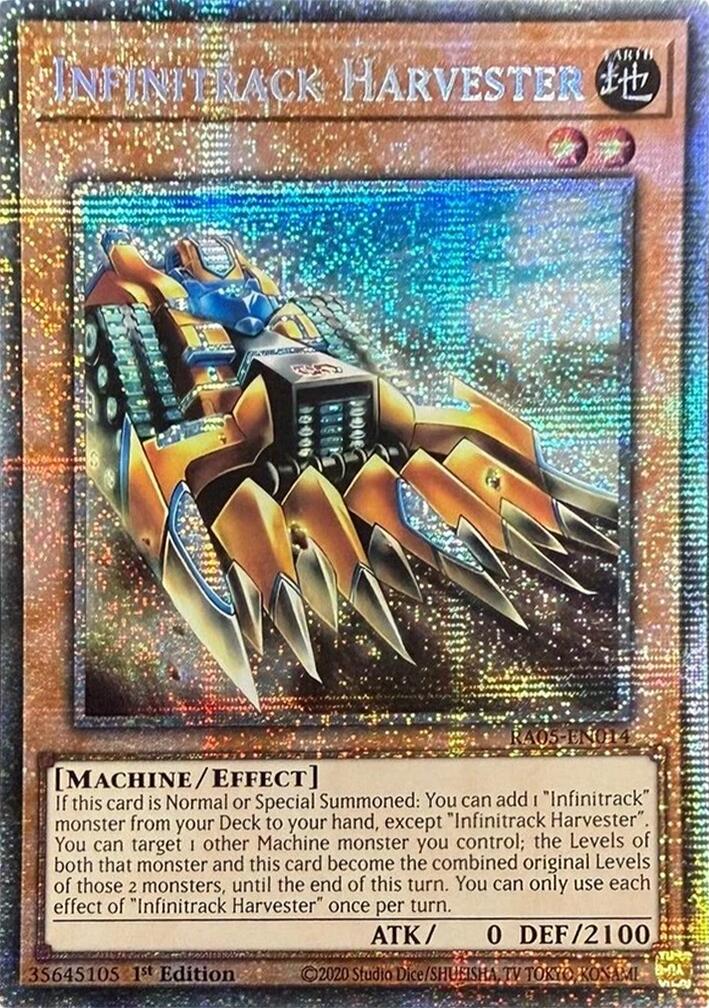 Infinitrack Harvester (Starlight Rare) [RA05-EN014] Starlight Rare | Exor Games Truro