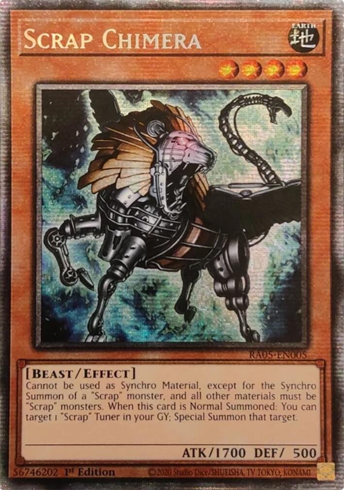 Scrap Chimera (Starlight Rare) [RA05-EN005] Starlight Rare | Exor Games Truro