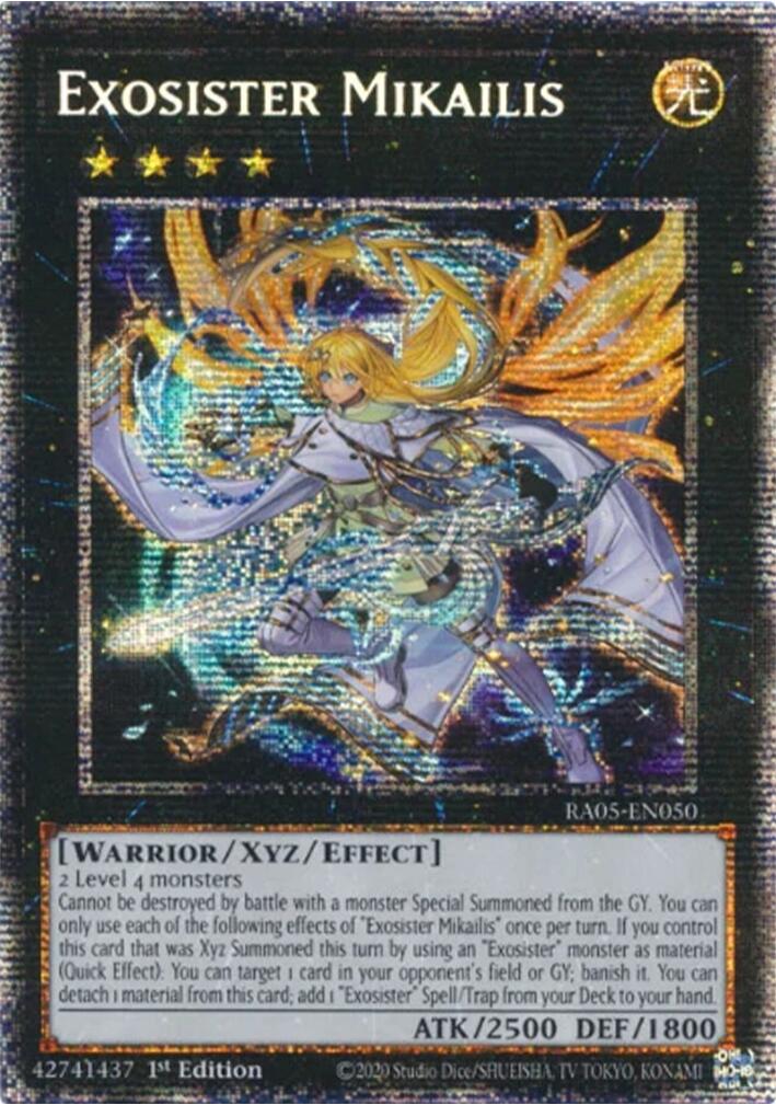 Exosister Mikailis (Starlight Rare) [RA05-EN050] Starlight Rare | Exor Games Truro
