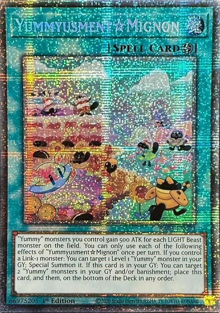 YummyusmentMignon (Starlight Rare) [RA05-EN073] Starlight Rare | Exor Games Truro