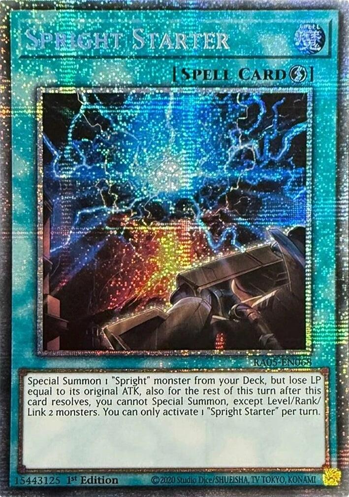 Spright Starter (Starlight Rare) [RA05-EN068] Starlight Rare | Exor Games Truro