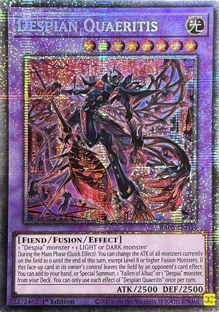 Despian Quaeritis (Starlight Rare) [RA05-EN036] Starlight Rare | Exor Games Truro