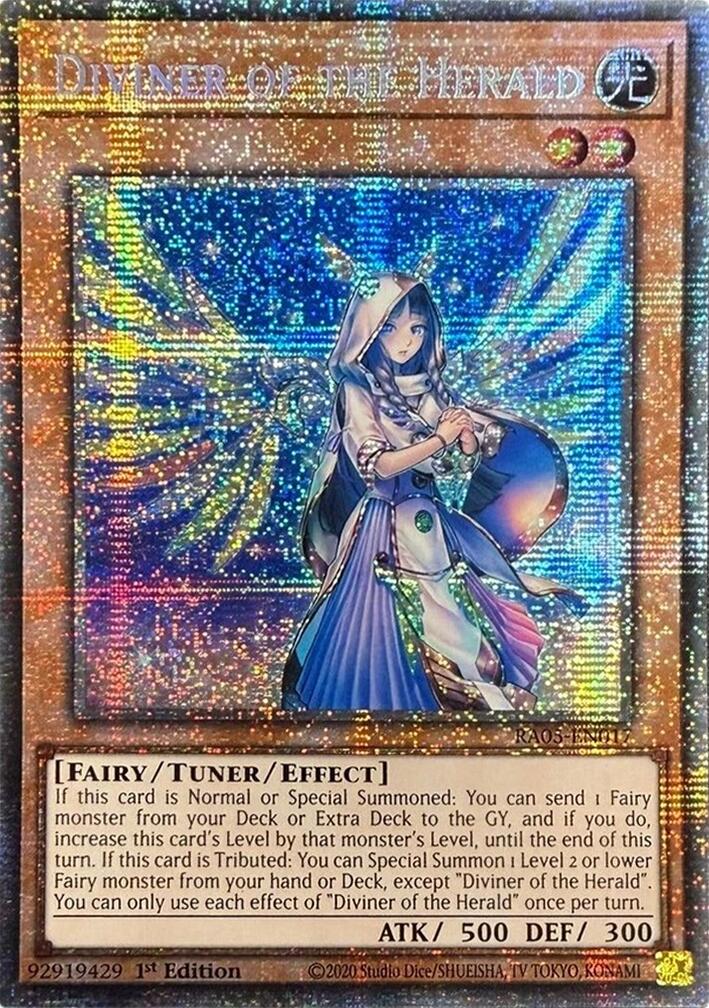 Diviner of the Herald (Starlight Rare) [RA05-EN017] Starlight Rare | Exor Games Truro