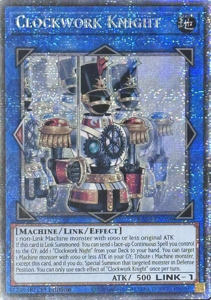 Clockwork Knight (Starlight Rare) [RA05-EN058] Starlight Rare | Exor Games Truro
