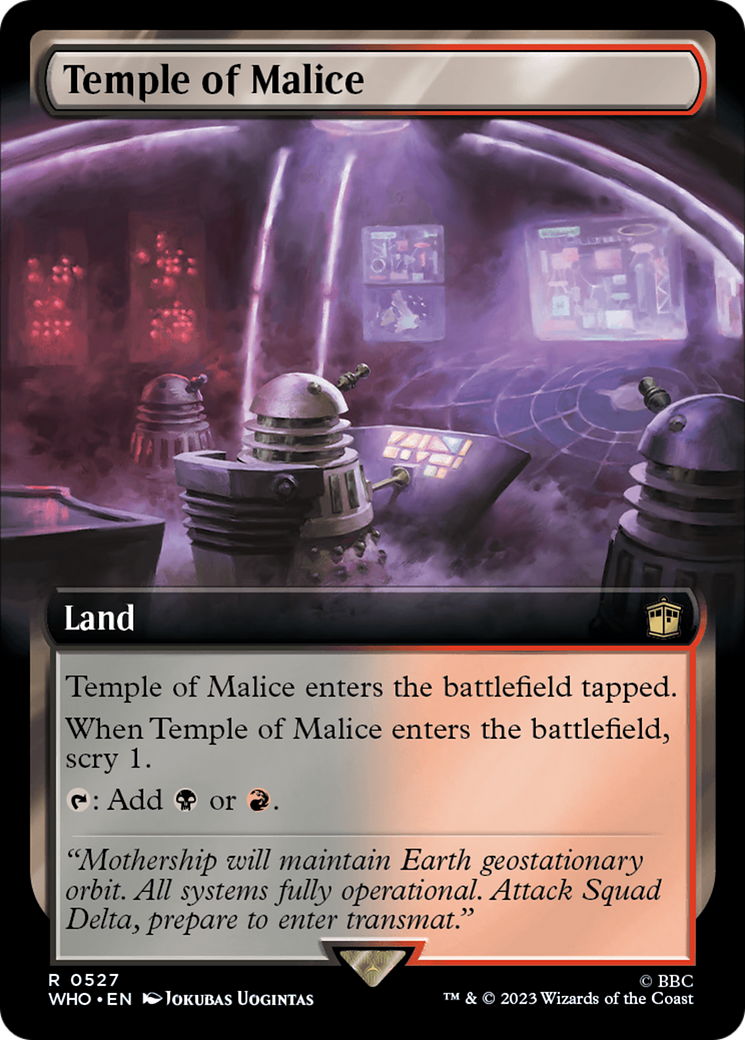 Temple of Malice (Extended Art) [Doctor Who] | Exor Games Truro