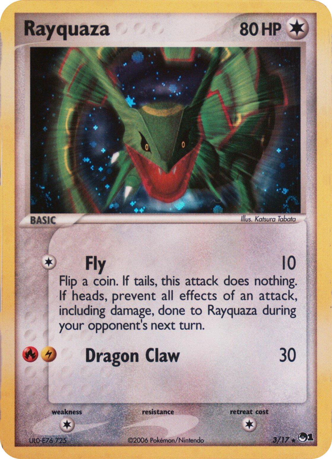 Rayquaza (003/017) (2006) [Miscellaneous Cards] | Exor Games Truro