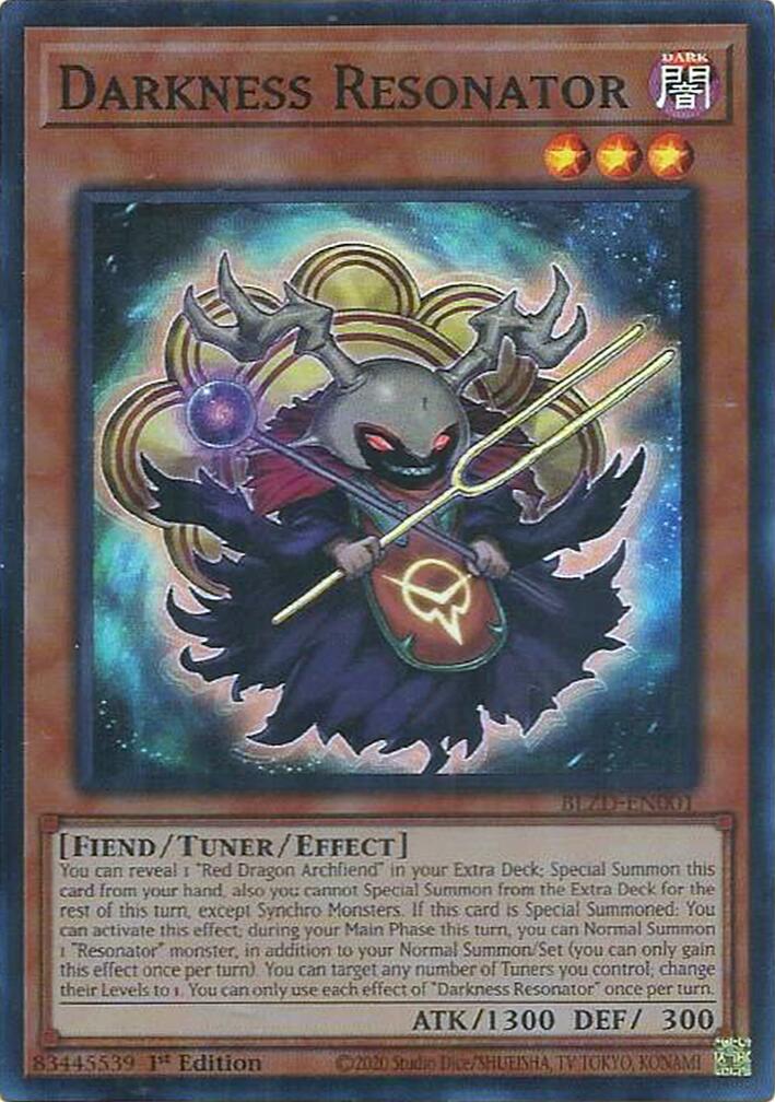 Darkness Resonator [BLZD-EN001] Super Rare | Exor Games Truro
