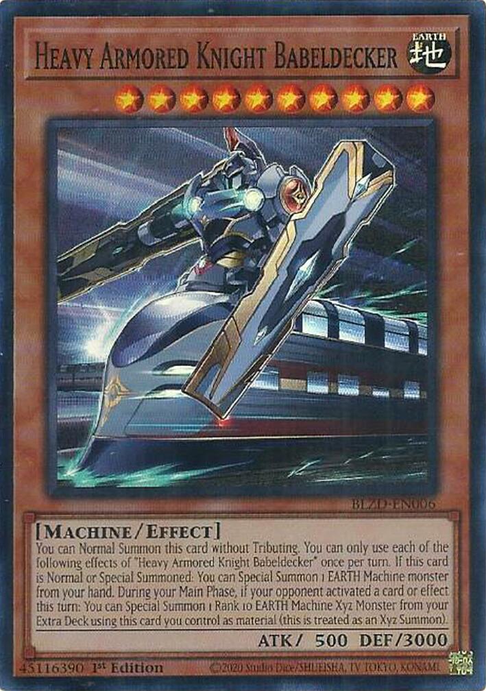 Heavy Armored Knight Babeldecker [BLZD-EN006] Super Rare | Exor Games Truro