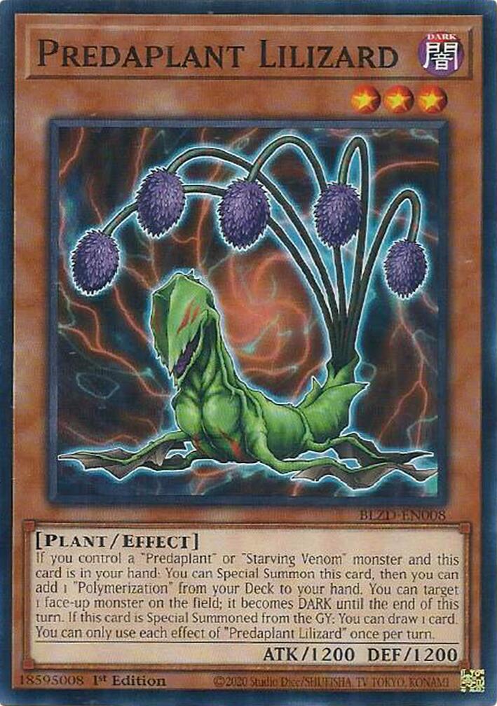 Predaplant Lilizard [BLZD-EN008] Common | Exor Games Truro