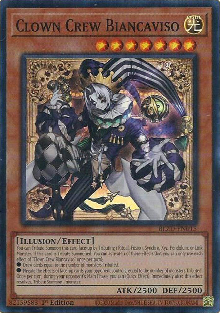 Clown Crew Biancaviso [BLZD-EN015] Super Rare | Exor Games Truro