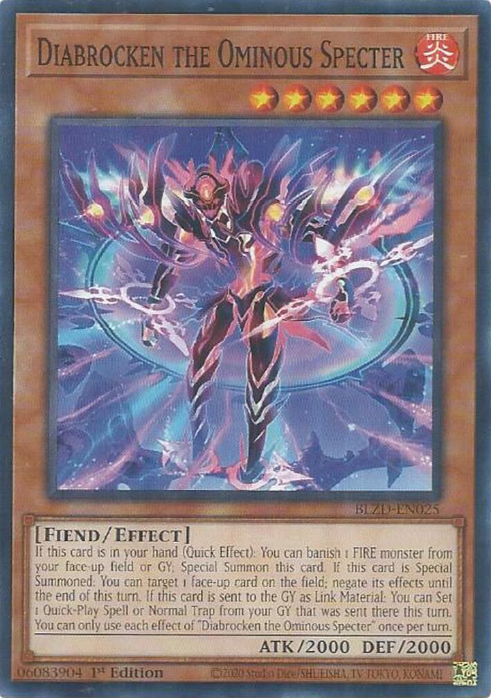 Diabrocken the Ominous Specter [BLZD-EN025] Common | Exor Games Truro