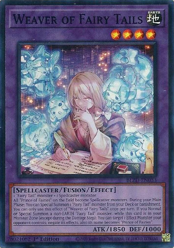 Weaver of Fairy Tails [BLZD-EN033] Super Rare | Exor Games Truro