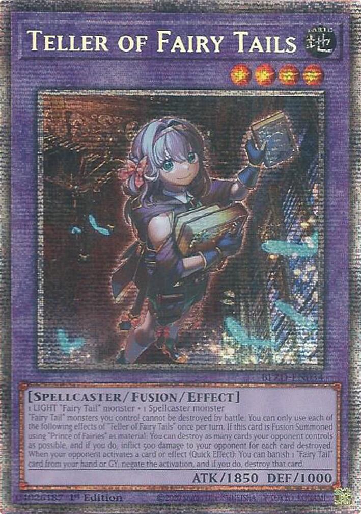 Teller of Fairy Tails (Starlight Rare) [BLZD-EN034] Starlight Rare | Exor Games Truro