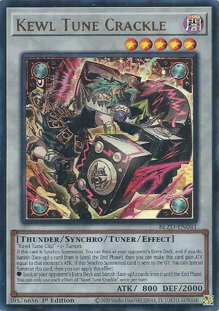 Kewl Tune Crackle [BLZD-EN041] Ultra Rare | Exor Games Truro