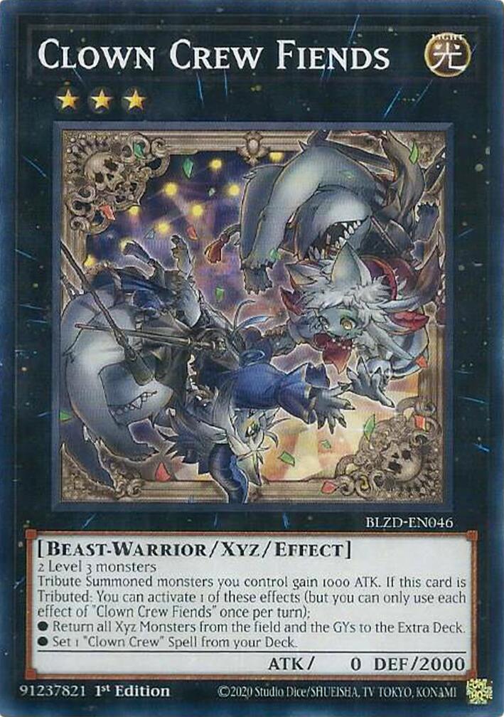 Clown Crew Fiends [BLZD-EN046] Common | Exor Games Truro