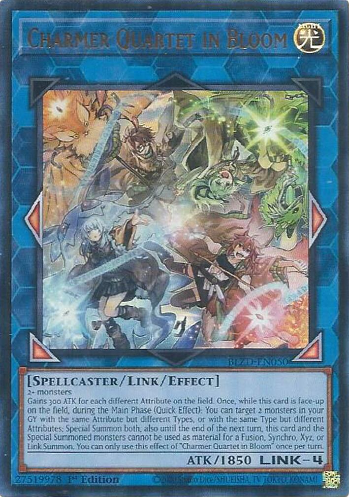 Charmer Quartet in Bloom [BLZD-EN050] Ultra Rare | Exor Games Truro